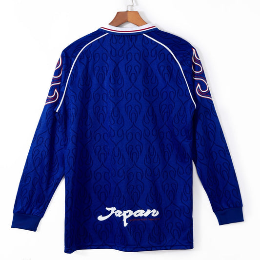 1998 Maillot japon Domicile Rétro Manches Longues