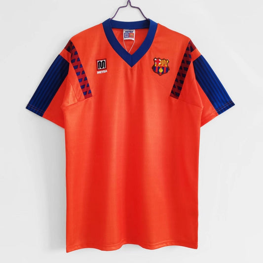 1991-1992 Maillot Barcelone Extérieur Rétro