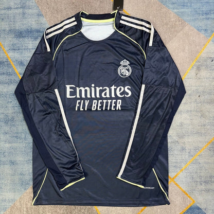 Maillot 25/26 Real Madrid Extérieur  Manches Longues