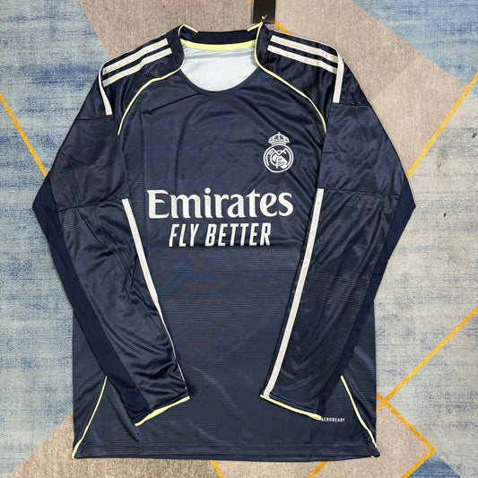 Maillot 25/26 Real Madrid Extérieur  Manches Longues